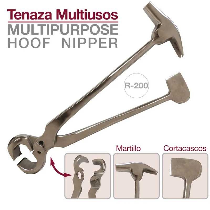 TENAZA MARTILLO CORTACASCO MULTIUSO R-200