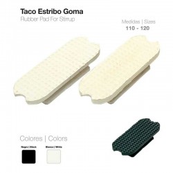 TACO ESTRIBO GOMA 21108R PAR