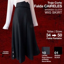 TRAJE CORTO FALDA CAIRELES