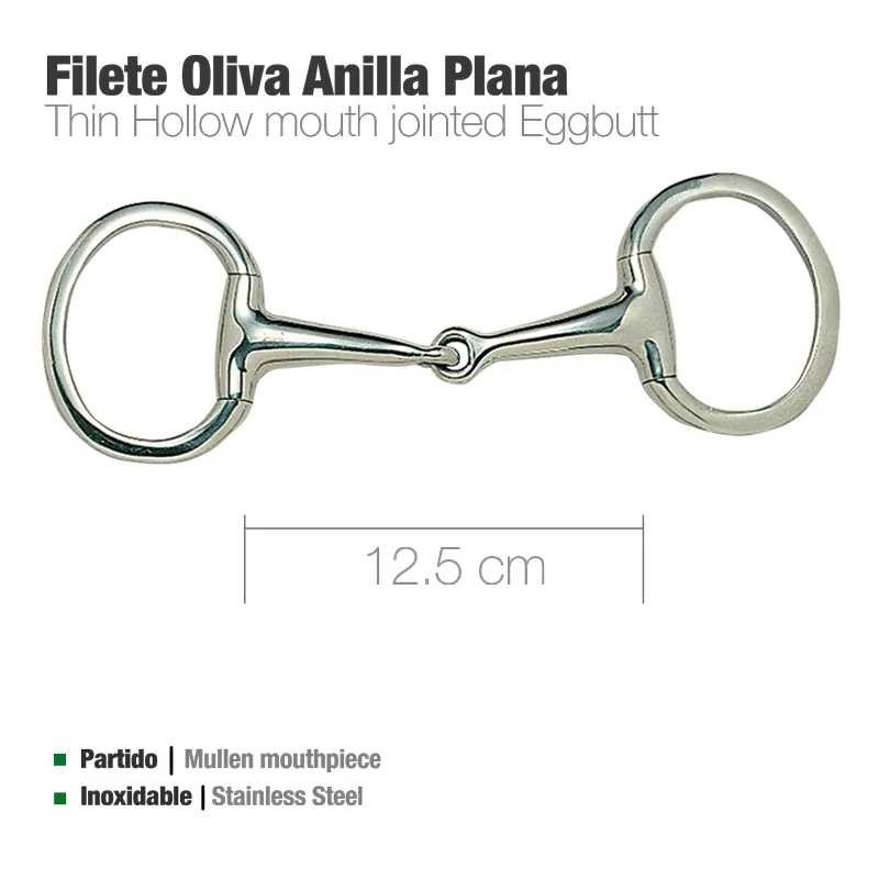 FILETE OLIVA INOX 21955 12.5cm