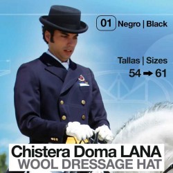 CHISTERA DOMA LANA NEGRO