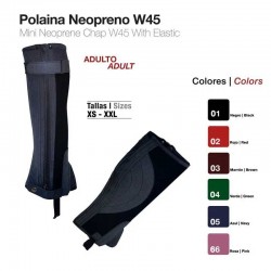 POLAINA NEOPRENO ADULTO W45 