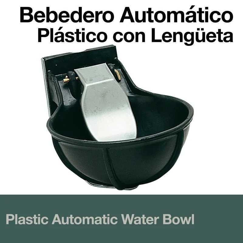 BEBEDERO AUTOMÁTICO PLÁSTICO CON LENGÜETA