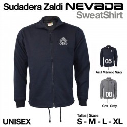 CHAQUETA SUDADERA ZALDI NEVADA UNISEX