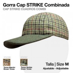 GORRA CAP STRIKE COMBINADA CUADRO 