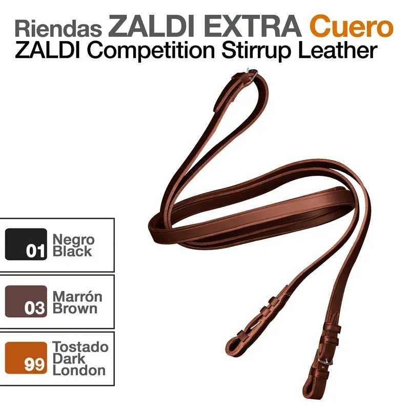 RIENDAS ZALDI EXTRA CUERO 