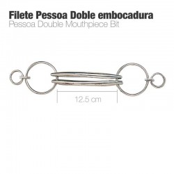 FILETE PESSOA DOBLE EMBOCADURA PAQ10030200