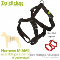 PERRO HARNESS MIAMI 5-AJUSTES 