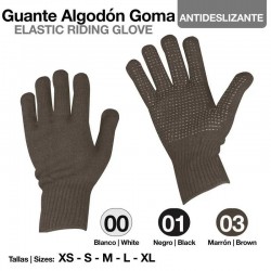 GUANTE ALGODÓN GOMA ANTIDESLIZANTE