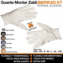 GUANTE MONTAR ZALDI SERINO KT