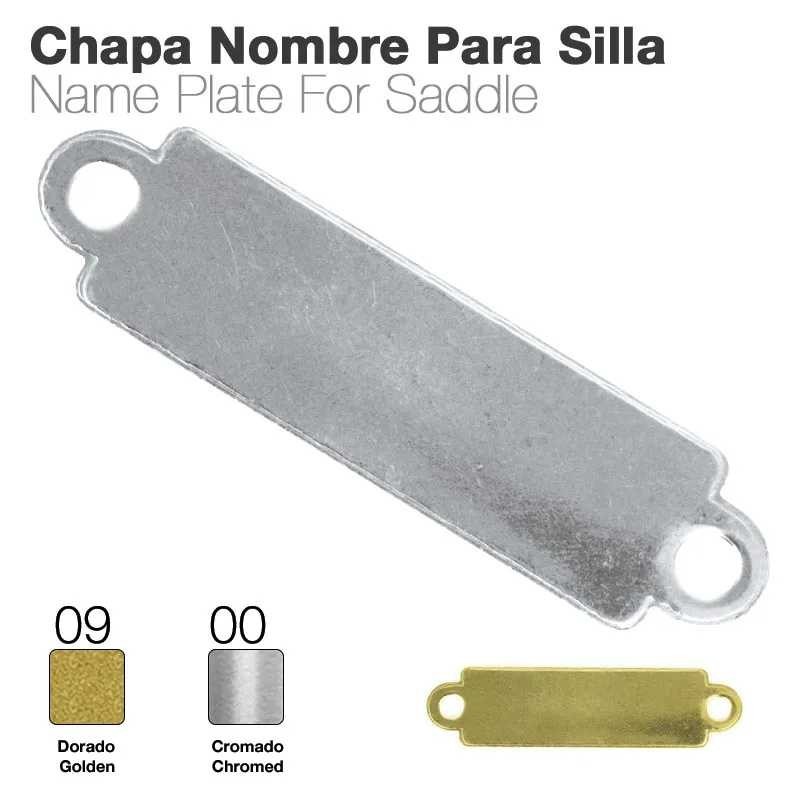 CHAPA NOMBRE SILLA