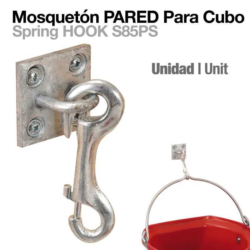 MOSQUETÓN PARED PARA CUBO S85PS Unidad