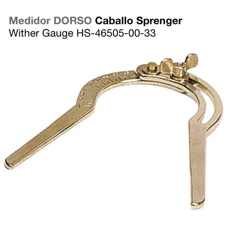 MEDIDOR DORSO CABALLO SPRENGER HS-46505-000-33