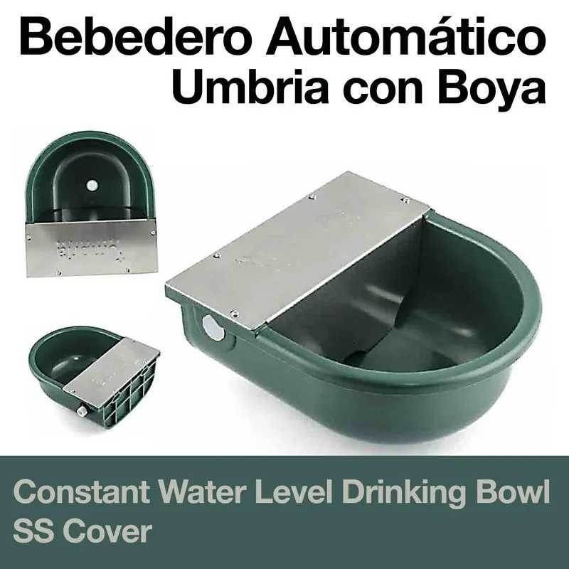 BEBEDERO AUTOMÁTICO UMBRIA CON BOYA CUBIERTA INOX