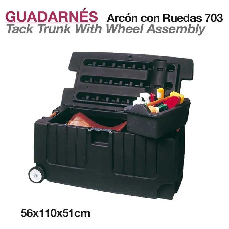 GUADARNÉS ARCÓN CON RUEDAS 703BLK 56x110x51cm