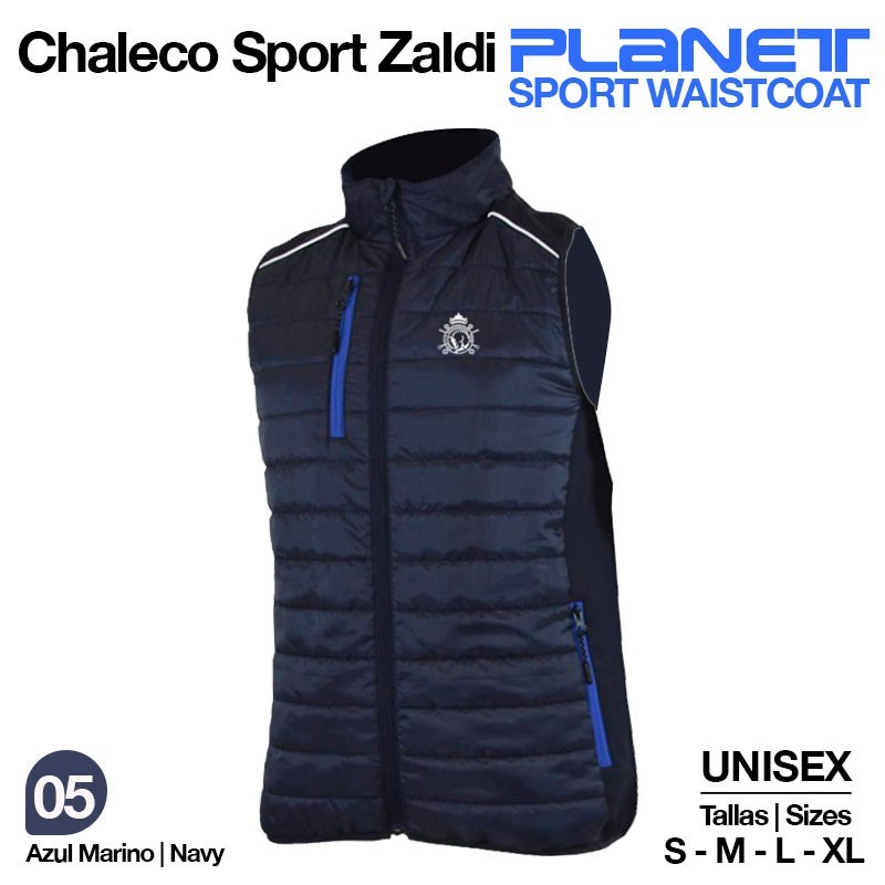 CHALECO SPORT ZALDI PLANET UNISEX AZUL