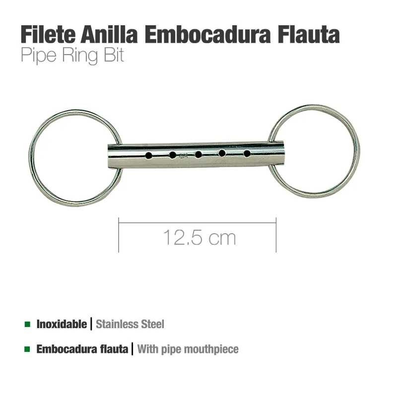 FILETE ANILLA INOX EMBOCADURA FLAUTA 21246