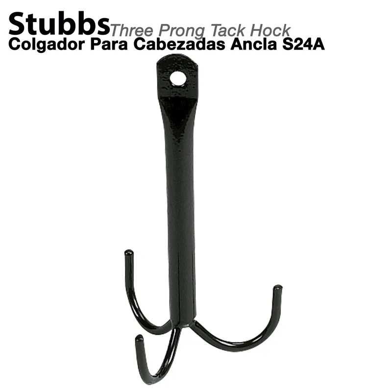 COLGADOR PARA CABEZADAS ANCLA STUBBS S24A NEGRO