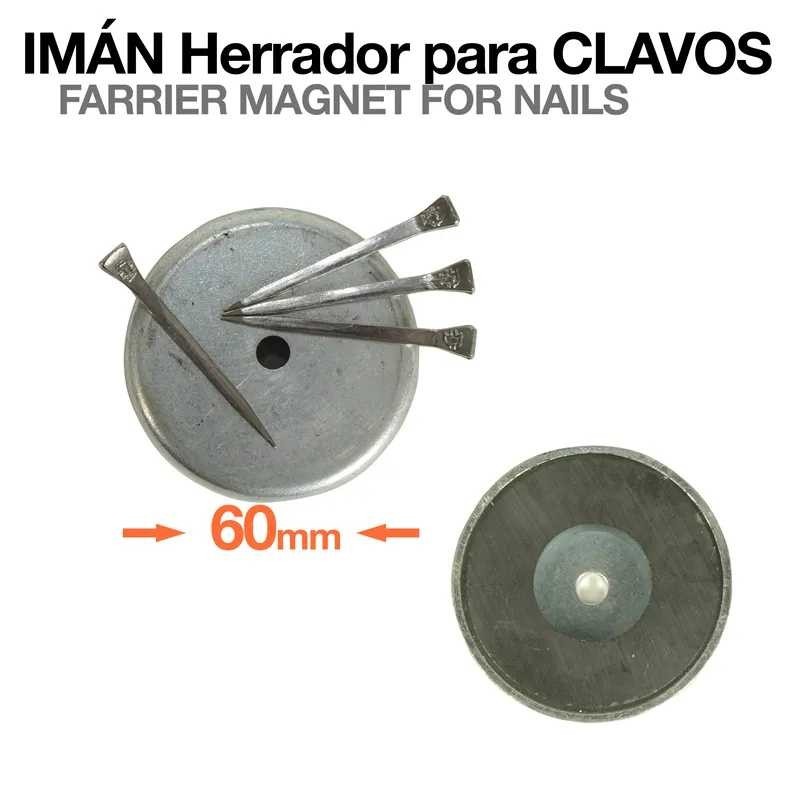 IMÁN HERRADOR PARA CLAVOS 60mm