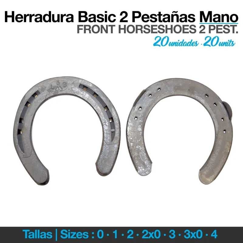 HERRADURA BASIC 2 PESTAÑAS MANO 20uds