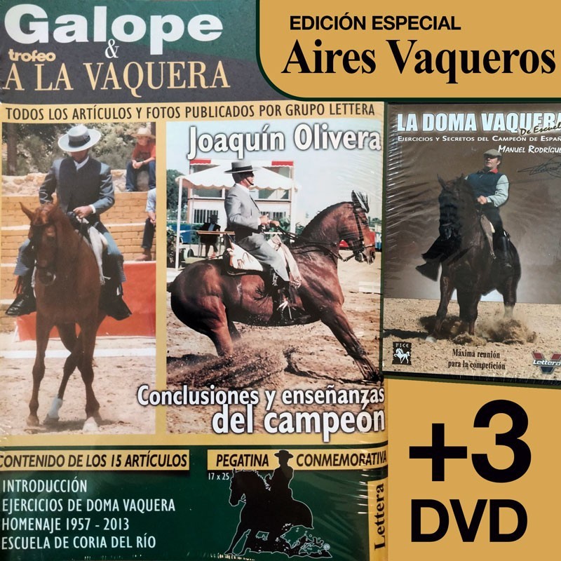 DVD + LIBRO COLECCIÓN PACK: VAQUERA