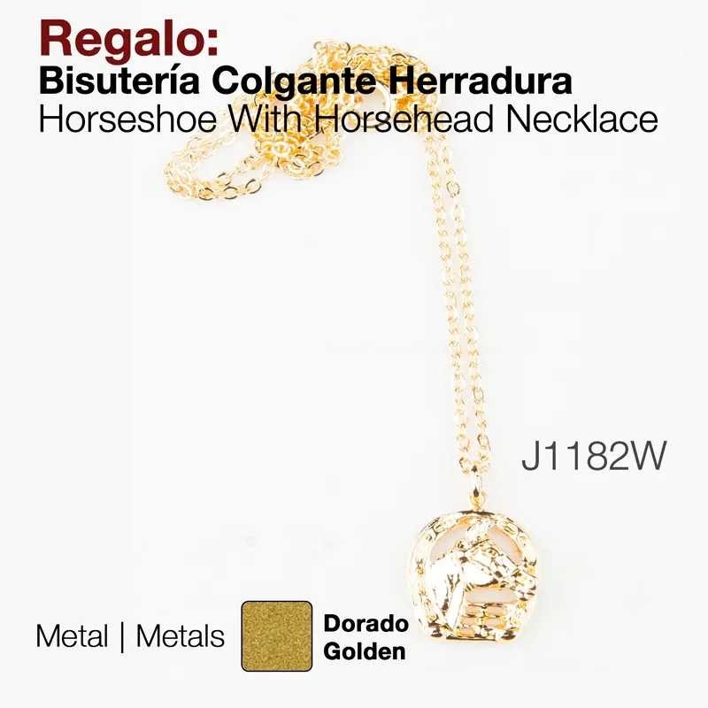 REGALO BISUTERíA COLGANTE HERRADURA J1182W