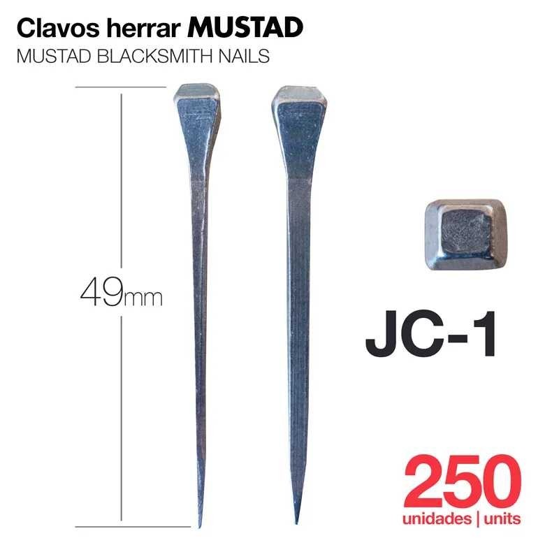 CLAVOS HERRAR MUSTAD 250uds JC-1