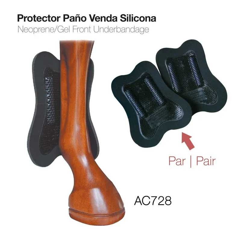 PROTECTOR PAÑO VENDA SILICONA AC728 NEGRO