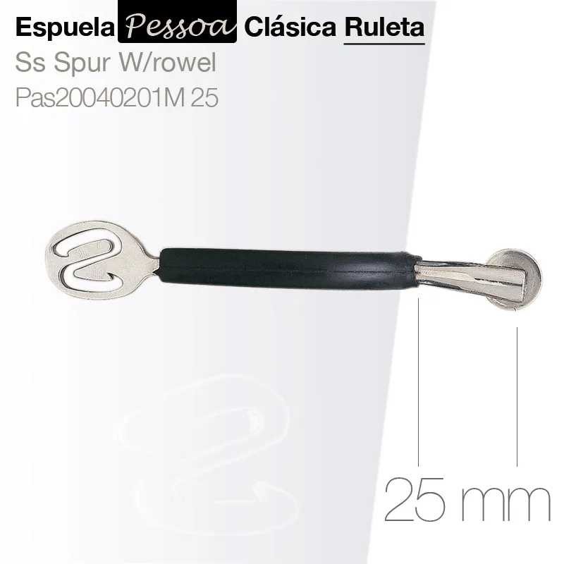 ESPUELA PESSOA CLÁSICA RULETA PAS20040201M 25mm