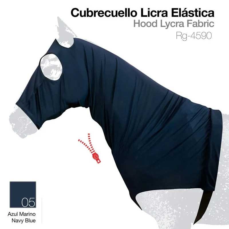 CUBRECUELLO LICRA ELÁSTICA AZUL 