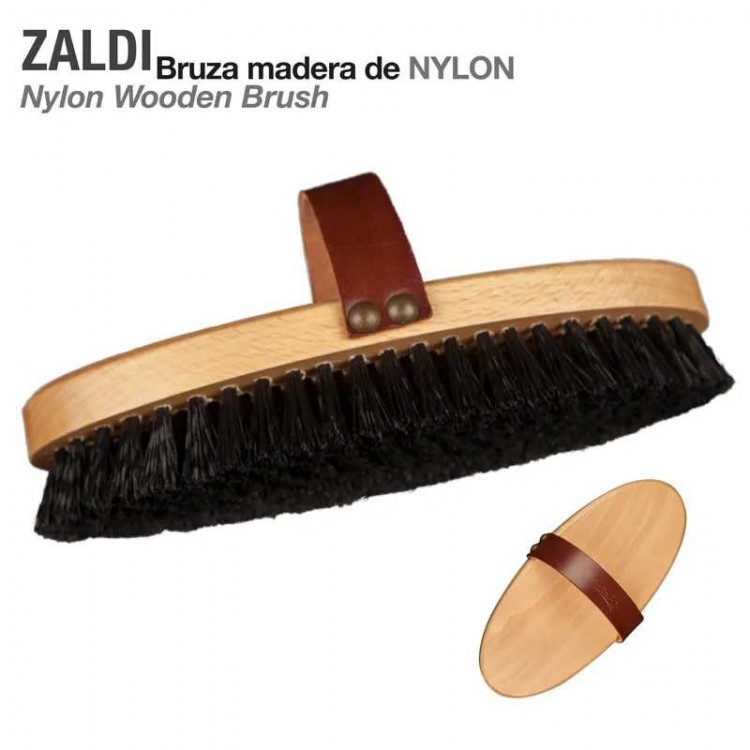 BRUZA ZALDI MADERA DE NYLON