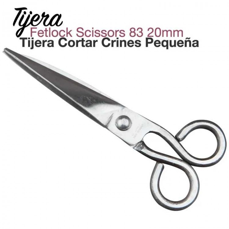 TIJERA CORTAR CRINES PEQUEÑA 83 20mm