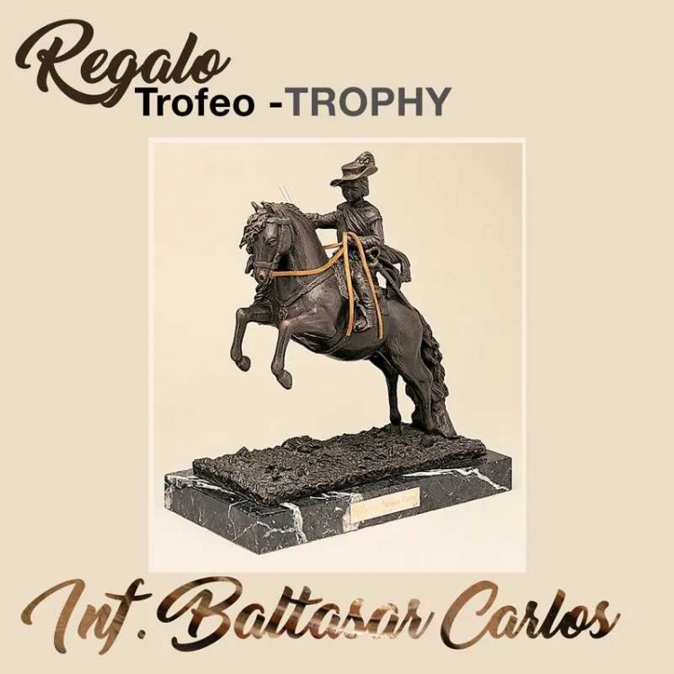 REGALO TROFEO-INF BALTASAR CARLOS-BRONCE