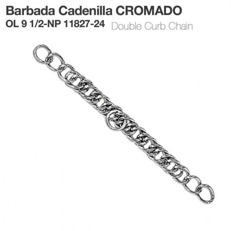 BARBADA CADENILLA CROMADO  11827-24