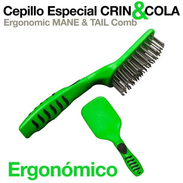 CEPILLO ESPECIAL CRIN & COLA AG00211C