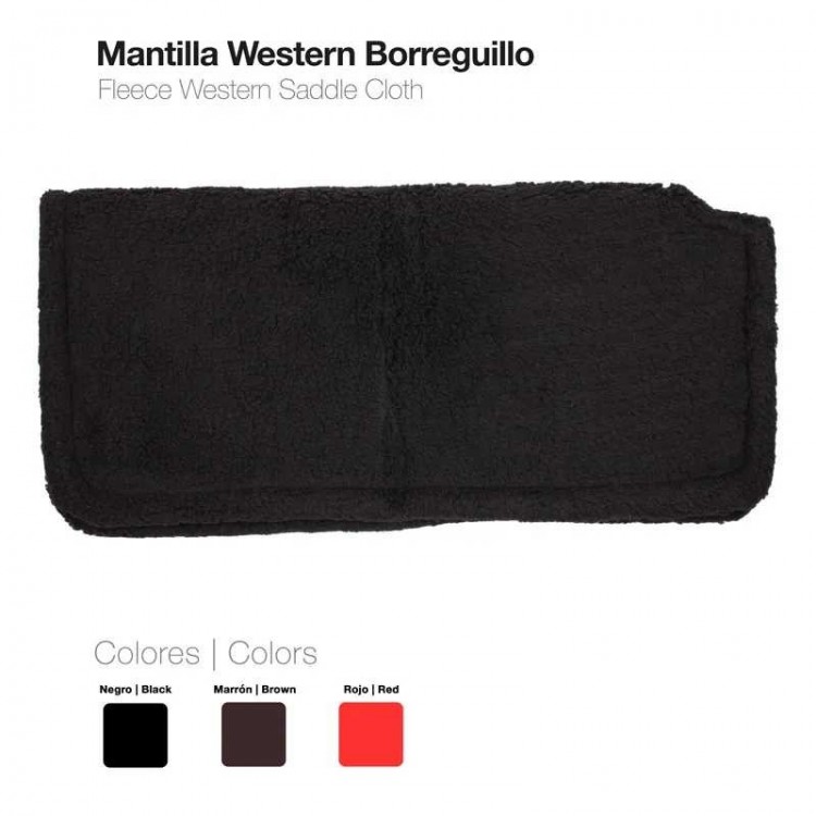 MANTILLA WESTERN BORREGUILLO 1042