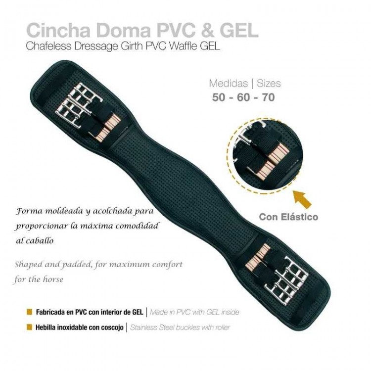 CINCHA DOMA PVC & GEL 4107855R-20K 