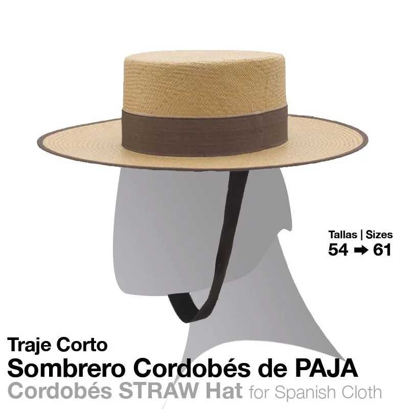 TRAJE CORTO SOMBRERO CORDOBÉS PAJA