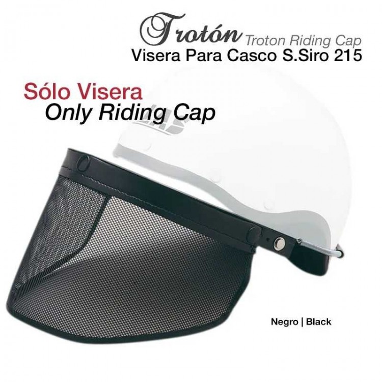 CASCO MONTAR TROTÓN VISERA A.600