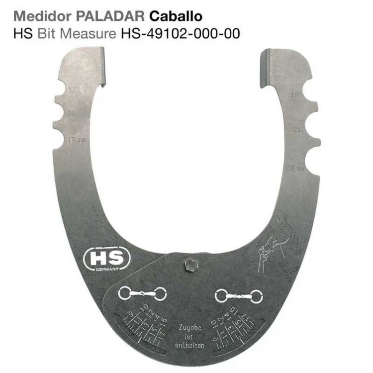 MEDIDOR PALADAR CABALLO SPRENGER HS-49102-000-00