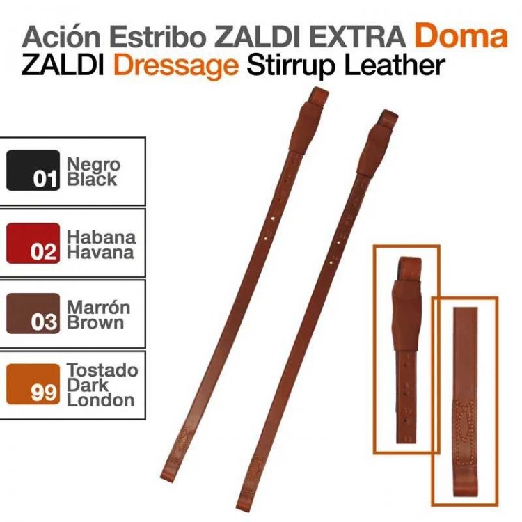 ACIÓN ESTRIBO ZALDI EXTRA DOMA