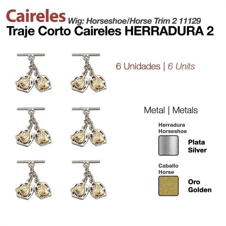 TRAJE CORTO CAIRELES HERRADURA 2 11129 6uds