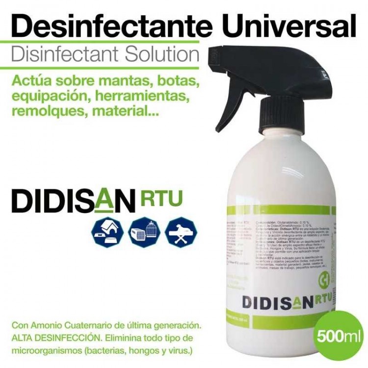 ZALDI DESINFECTANTE MANTAS DIDISANRTU 500ml