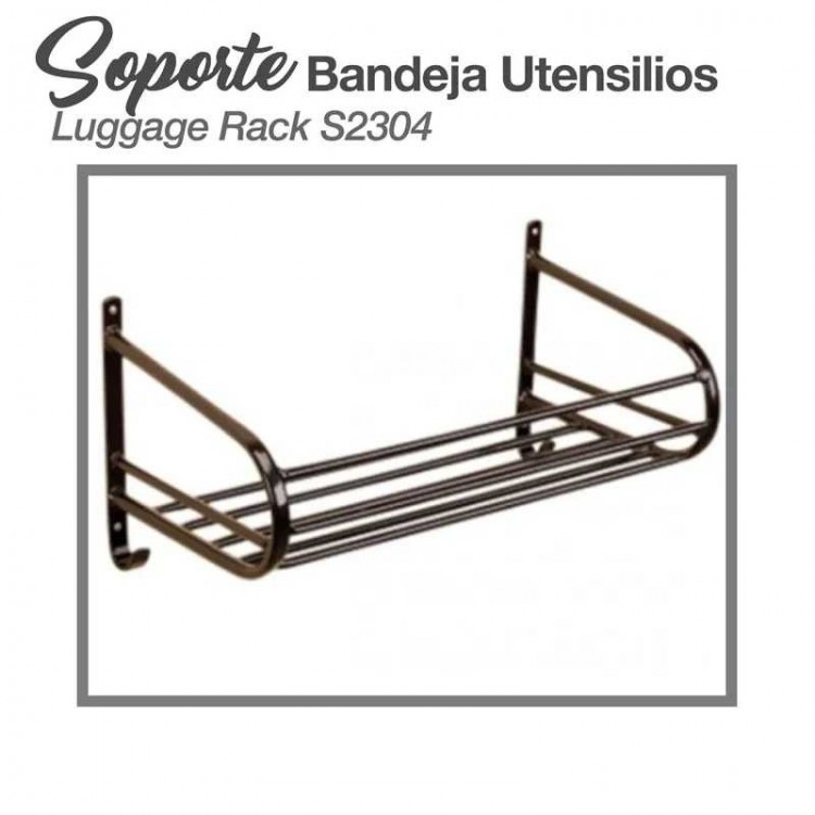 SOPORTE BANDEJA UTENSILIOS STUBBS S2304 NEGRO