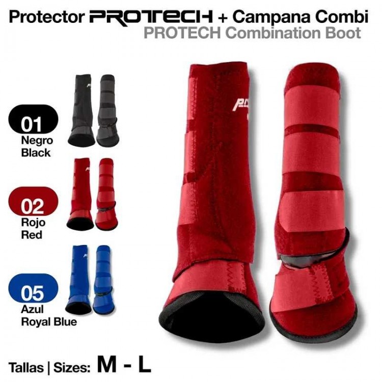 PROTECTOR PROTECH + CAMPANA COMBI 