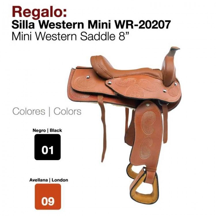 REGALO SILLA WESTERN MINI WR-20207 