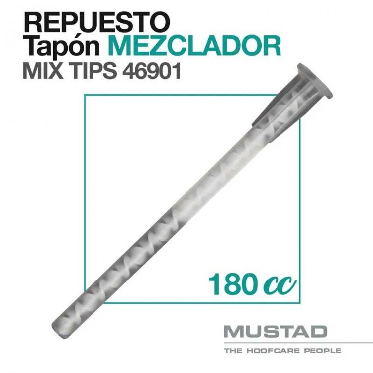 MUSTAD: REPUESTO TAPÓN MEZCLADOR 46901 180cc