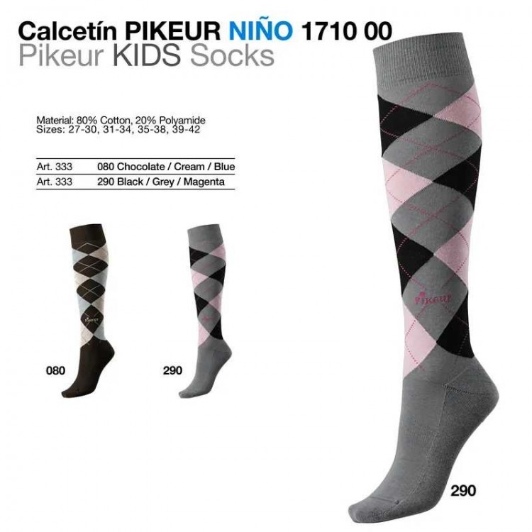 CALCETÍN PIKEUR NIÑO 1710-00 333