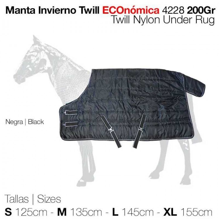 MANTA INVIERNO TWILL ECO.4228 200gr