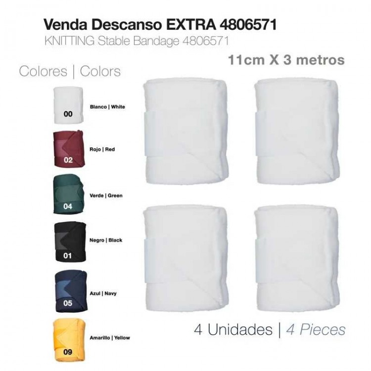 VENDA DESCANSO EXTRA 4806571 4 unidades